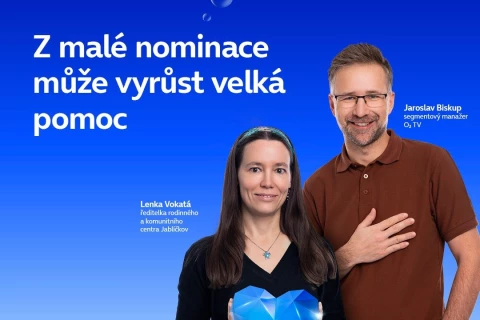 Z malé nominace může vyrůst velká pomoc: Nadace O2 spouští další ročník grantu pro neziskovky